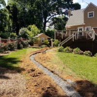 french drain charlotte - Landmark AOS