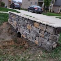 hardscaping culvert Landmark AOS Charlotte NC